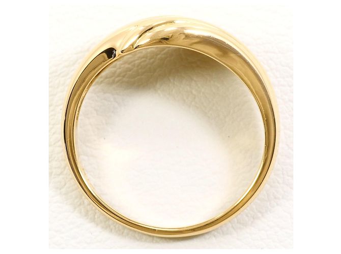 Autre Marque 18K Gelbgold-Ring mit Diamant Golden - Ansicht 3