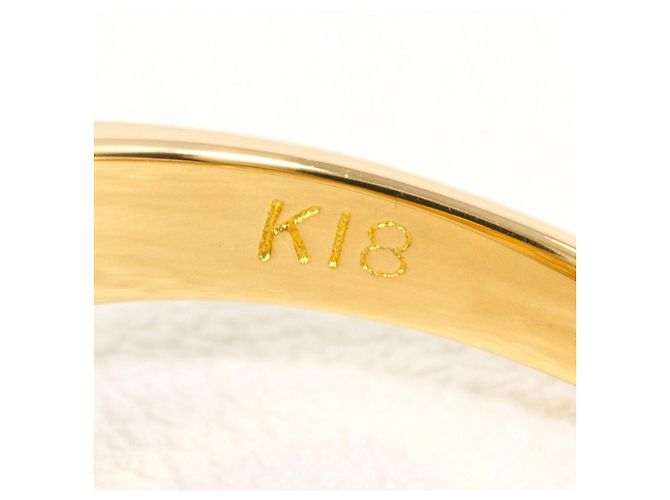 Autre Marque 18K Gelbgold-Ring mit Diamant Golden - Ansicht 5