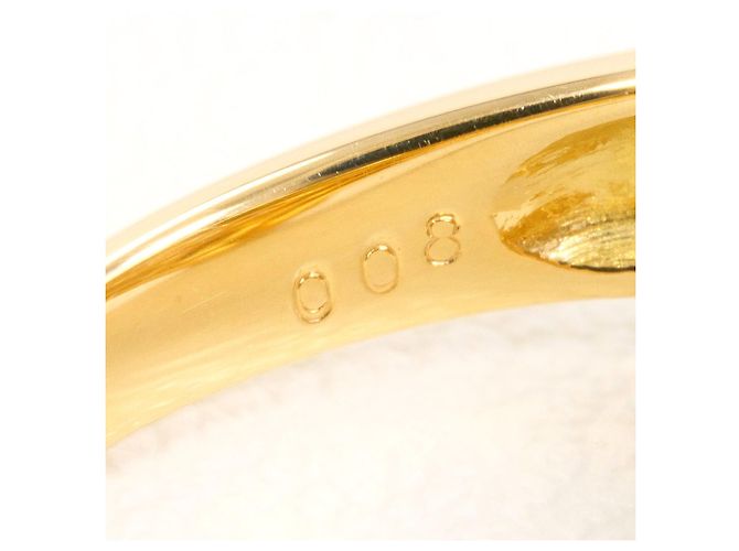 Autre Marque 18K Gelbgold-Ring mit Diamant Golden - Ansicht 6