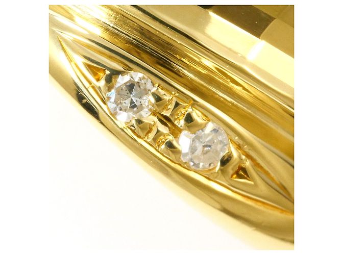 Autre Marque 18K Gelbgold Diamantring Golden - Ansicht 2