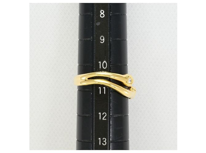 Autre Marque 18K Gelbgold Diamantring Golden - Ansicht 7
