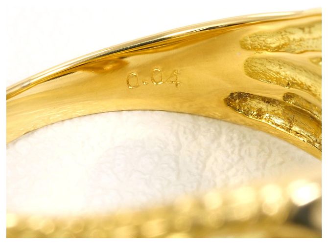 Autre Marque 18K Gelbgold Diamantring Golden - Ansicht 6