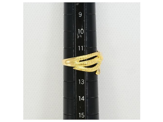 Autre Marque 18K Gelbgold Diamantring Golden - Ansicht 8