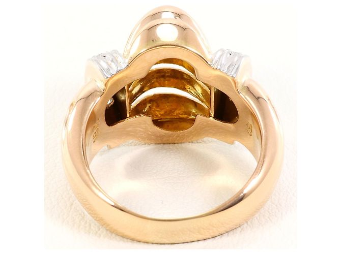 Autre Marque 18K Gold Diamantring Golden - Ansicht 4
