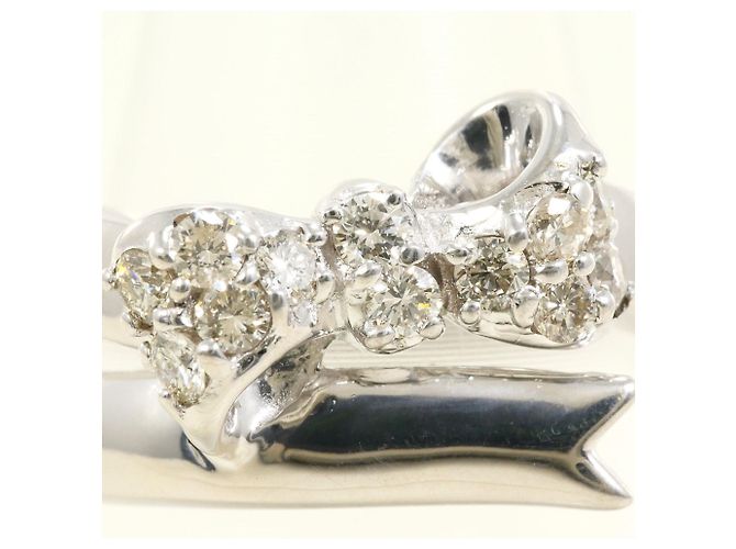 Autre Marque 18K Weißgold Diamantring Golden - Ansicht 2