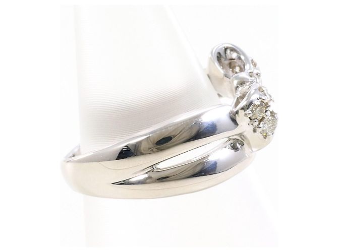 Autre Marque 18K Weißgold Diamantring Golden - Ansicht 3