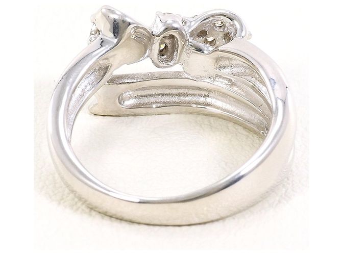 Autre Marque 18K Weißgold Diamantring Golden - Ansicht 4