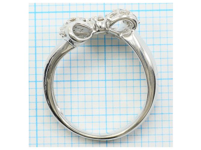 Autre Marque 18K Weißgold Diamantring Golden - Ansicht 7