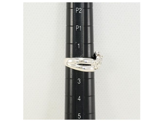 Autre Marque 18K Weißgold Diamantring Golden - Ansicht 8