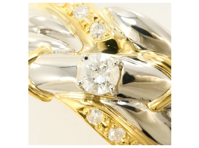 Autre Marque PT900 Platin- und 18K Gelbgold Ring Golden - Ansicht 2