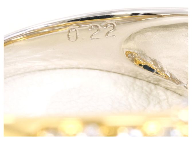 Autre Marque PT900 Platin- und 18K Gelbgold Ring Golden - Ansicht 6