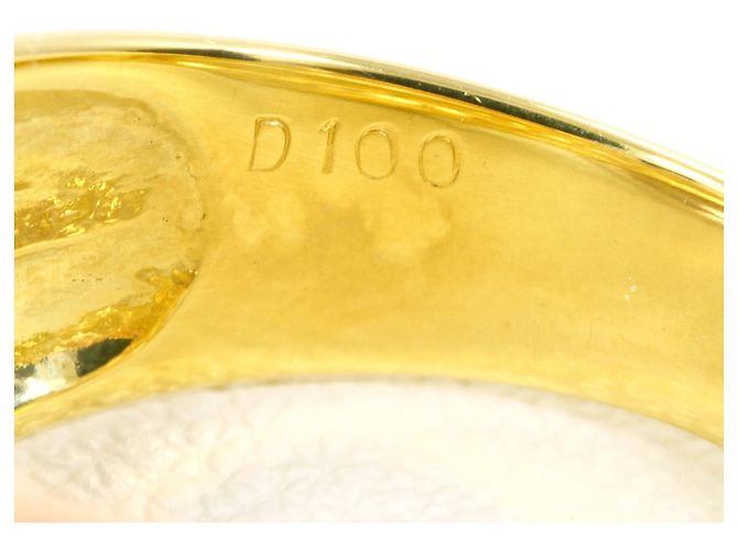 Autre Marque Elegante fede in oro 18K e platino D'oro - vista 6