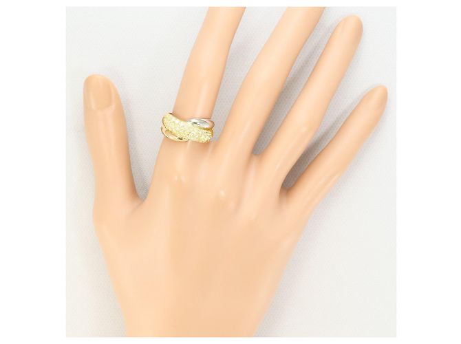 Autre Marque Elegante fede in oro 18K e platino D'oro - vista 7