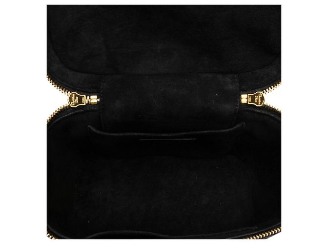 Borsa Vanity Small Cannage Christian Dior Nero - vista 4