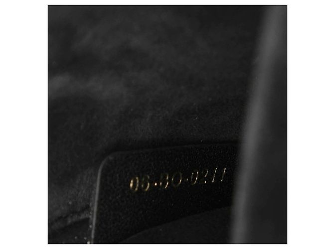 Borsa Vanity Small Cannage Christian Dior Nero - vista 6