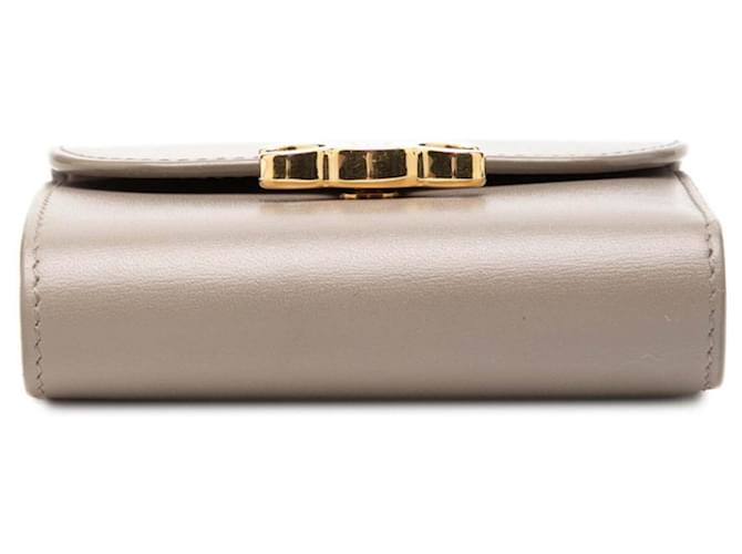 Céline Celine Triomphe Small Flap Wallet Braun - Ansicht 3