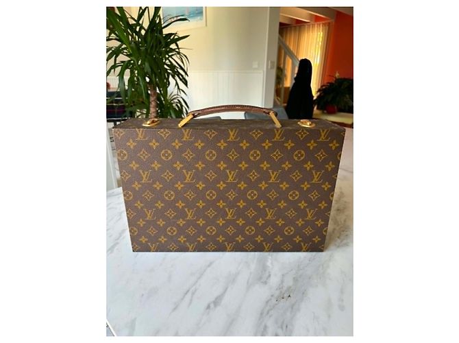 Louis Vuitton Monogram Set da Backgammon Marrone - vista 2