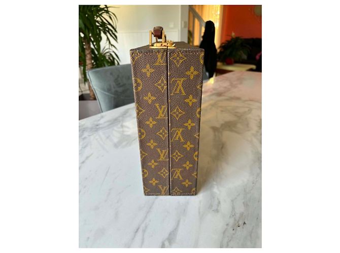 Louis Vuitton Monogram Set da Backgammon Marrone - vista 4