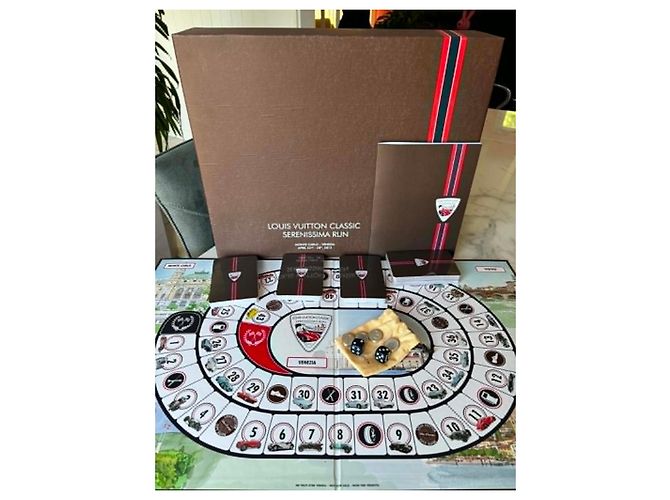Gioco da Tavolo Louis Vuitton Classic Serenissima Run Marrone Bianco Rosso Blu Multicolore - vista 2