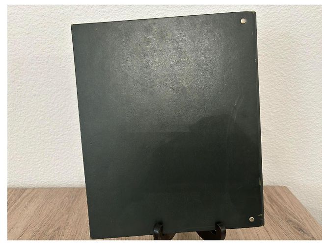 Classeur Audemars Piguet en cuir vert A4 - vue 2