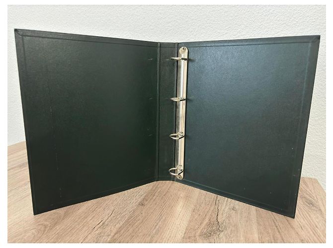 Classeur Audemars Piguet en cuir vert A4 - vue 4