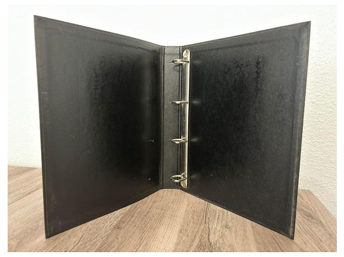 Audemars Piguet Porte-documents en cuir noir - vue 4