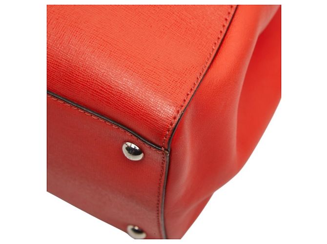 Borsa a mano e borsa a tracolla Fendi Toujours Rosso - vista 4