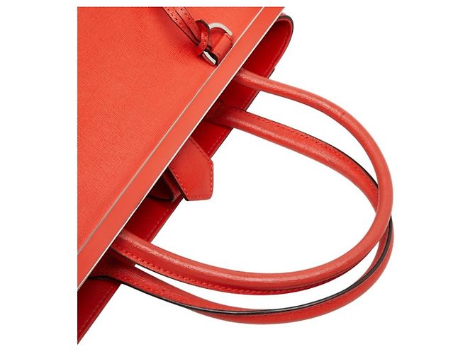 Borsa a mano e borsa a tracolla Fendi Toujours Rosso - vista 8