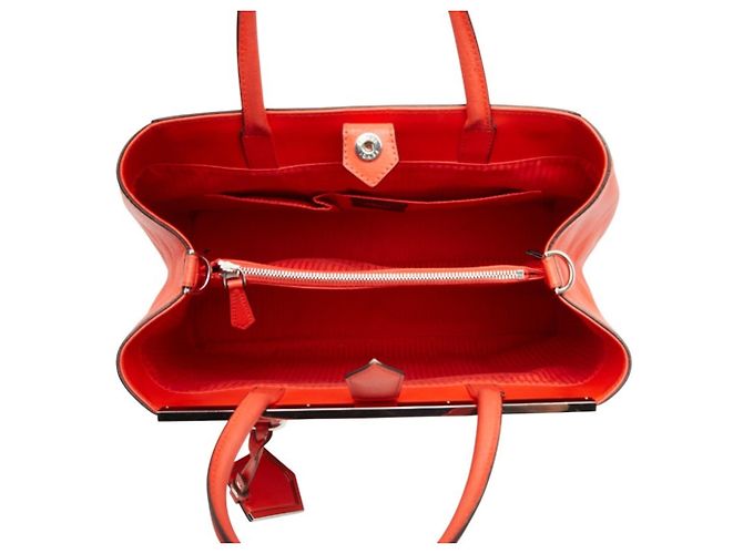 Borsa a mano e borsa a tracolla Fendi Toujours Rosso - vista 9