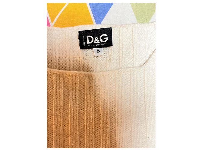 D&G Suéter canelado Dolce & Gabbana Branco - vista 5