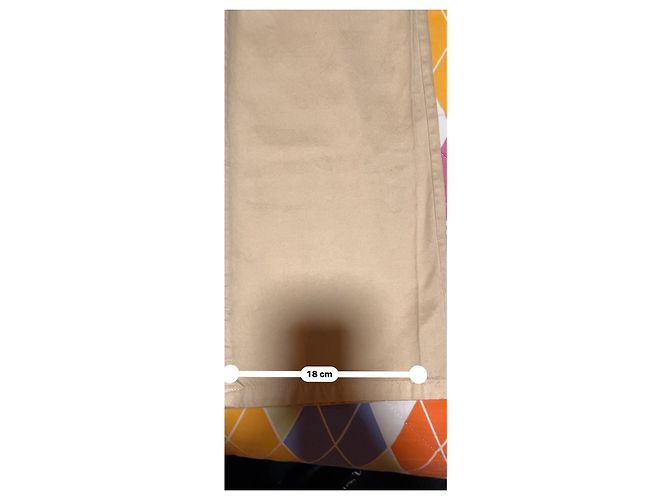 Pantalon en coton beige Dolce & Gabbana Junior - vue 13