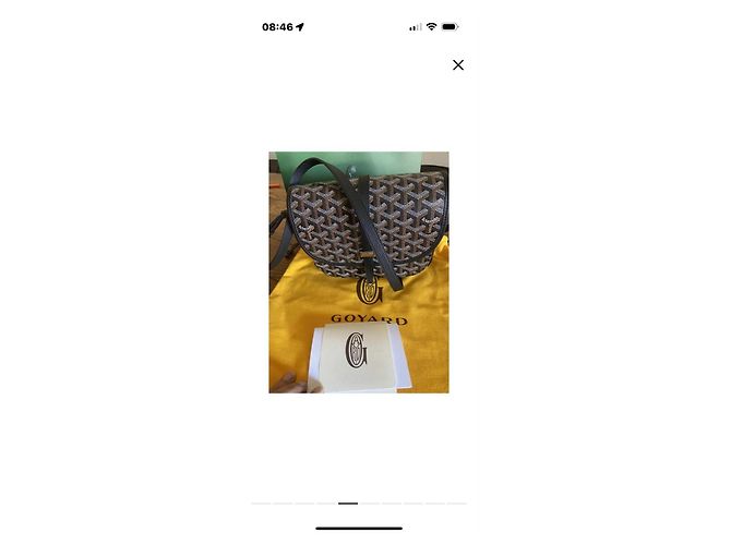 Goyard Borsa a Tracolla Belvedere Silver hardware - vista 2