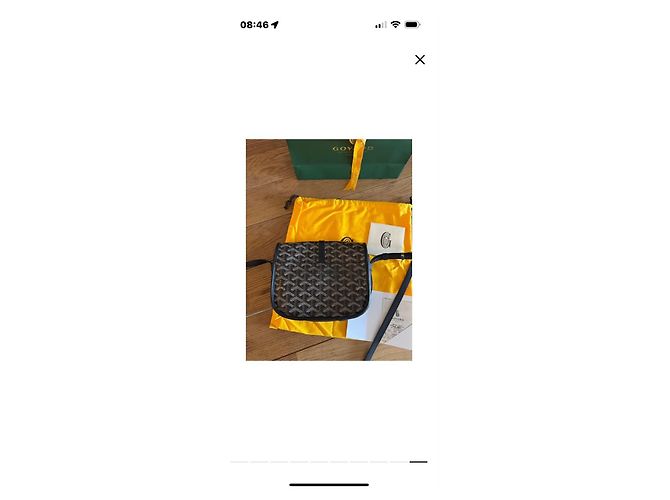 Goyard Borsa a Tracolla Belvedere Silver hardware - vista 3