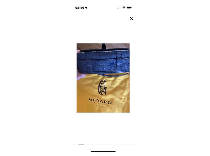 Goyard Borsa a Tracolla Belvedere Silver hardware - vista 5