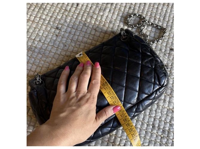 Chanel Paris-Mosca borsa con patta in pelle nera trapuntata Nero - vista 10
