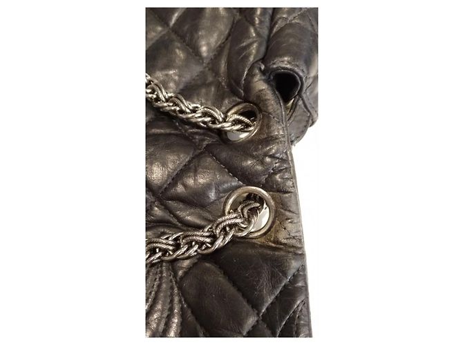 Chanel Paris-Mosca borsa con patta in pelle nera trapuntata Nero - vista 15