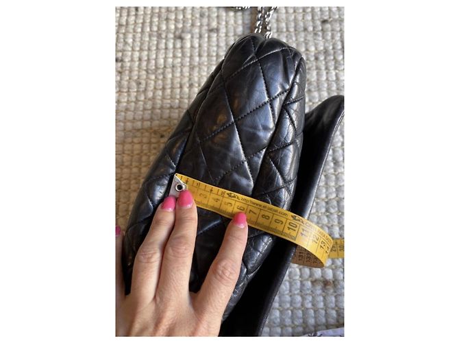 Chanel Paris-Mosca borsa con patta in pelle nera trapuntata Nero - vista 9