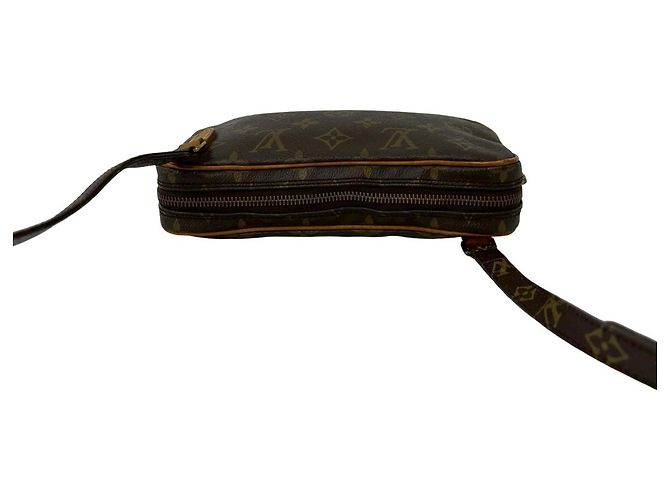 Louis Vuitton Vintage Marly Bandoulière Mini Shoulder Bag Marron - vue 4