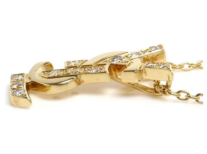 Collana in oro giallo 18K Yves Saint Laurent - vista 2