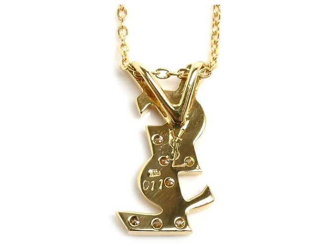 Collana in oro giallo 18K Yves Saint Laurent - vista 3