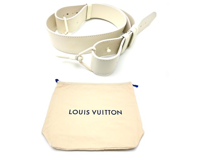 Borsa a Spalla Louis Vuitton Steamer PM Bianco - vista 10