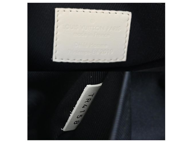 Borsa a Spalla Louis Vuitton Steamer PM Bianco - vista 8