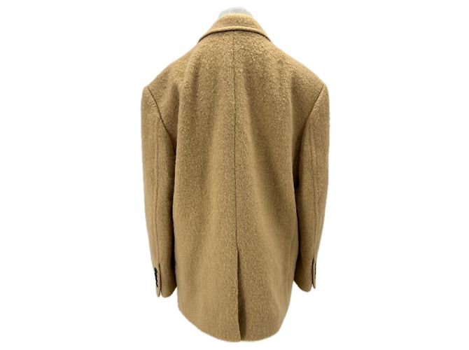 Autre Marque Abrigo de lana beige DUNST L - vista 2