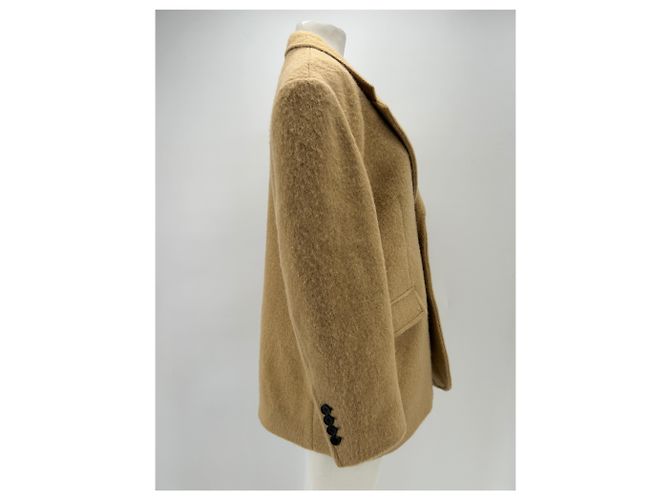 Autre Marque Abrigo de lana beige DUNST L - vista 3