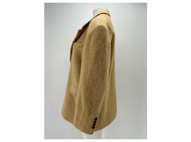 Autre Marque Abrigo de lana beige DUNST L - vista 4