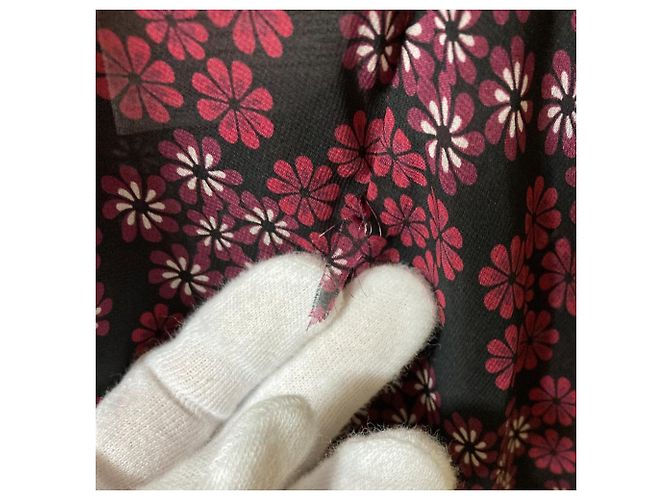 Autre Marque Camicetta trasparente con stampa floreale Dsquared2 Porpora - vista 13