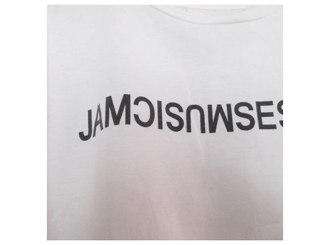 Autre Marque Camiseta de algodón con estampado N.Jam Blanco - vista 4