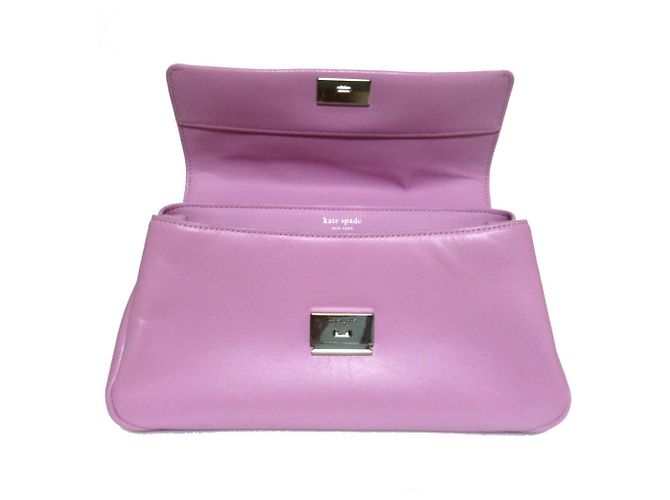 Borsa a tracolla Grace in pelle Kate Spade Rosa - vista 5