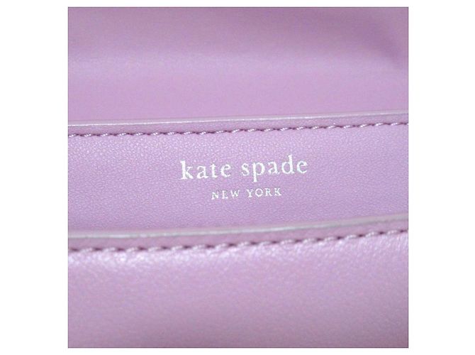Borsa a tracolla Grace in pelle Kate Spade Rosa - vista 9