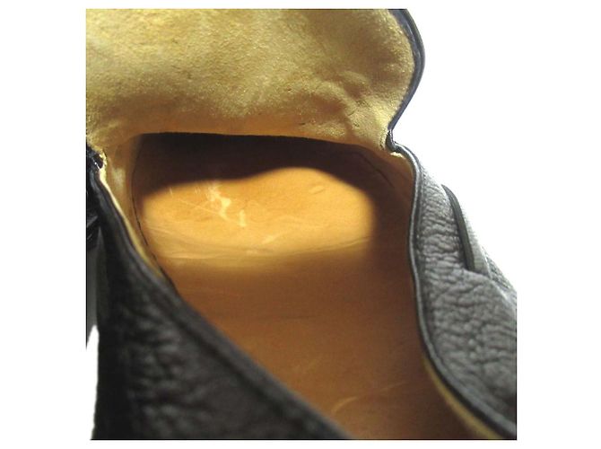 Mocassino Hermès in pelle Nero - vista 8